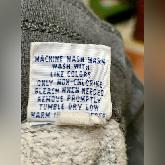 Men’s Medium Polo Ralph Lauren Dark Heather Grey Cotton Drawstring Sweatpants - Picture 14 of 16